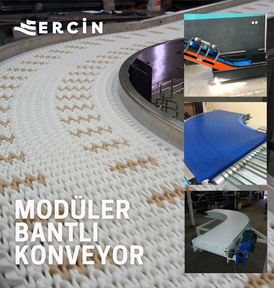 Modüler Bantlı Konveyörler