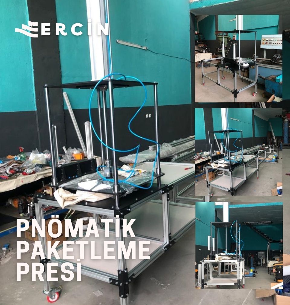 Pnömatik Paketleme Presi