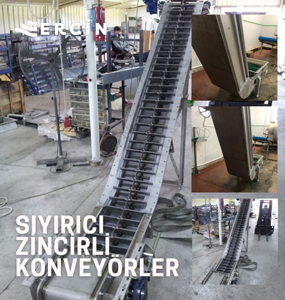 Sıyırıcı Zincirli Konveyörler